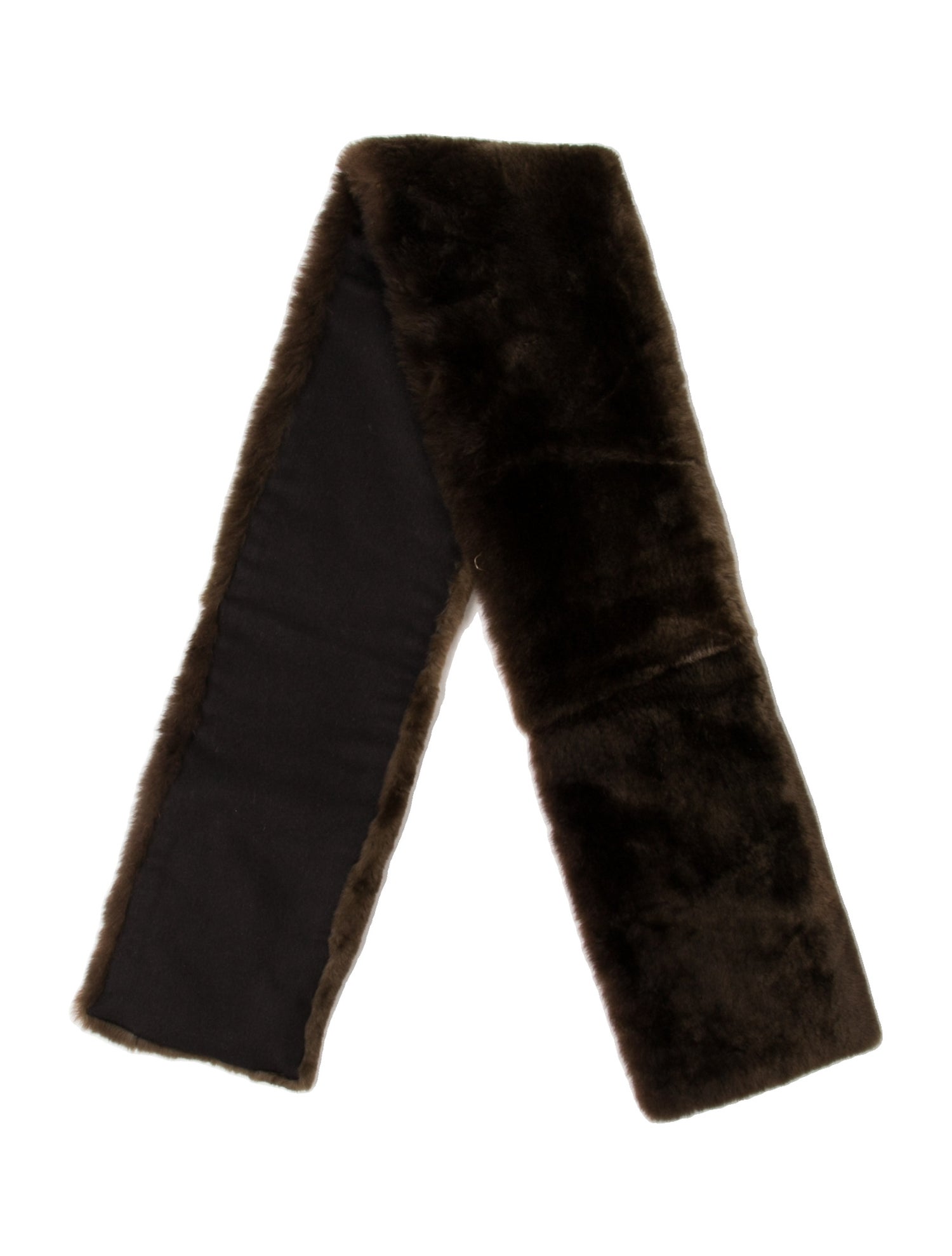 'S Max Mara Faux Fur Scarf