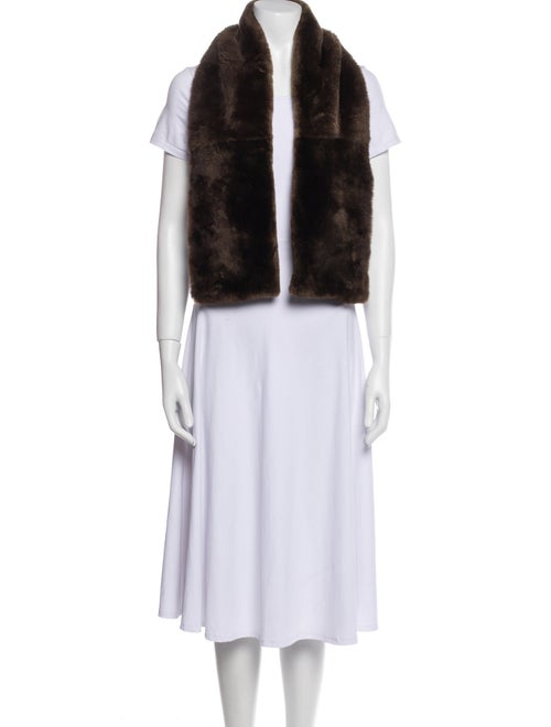 'S Max Mara Faux Fur Scarf
