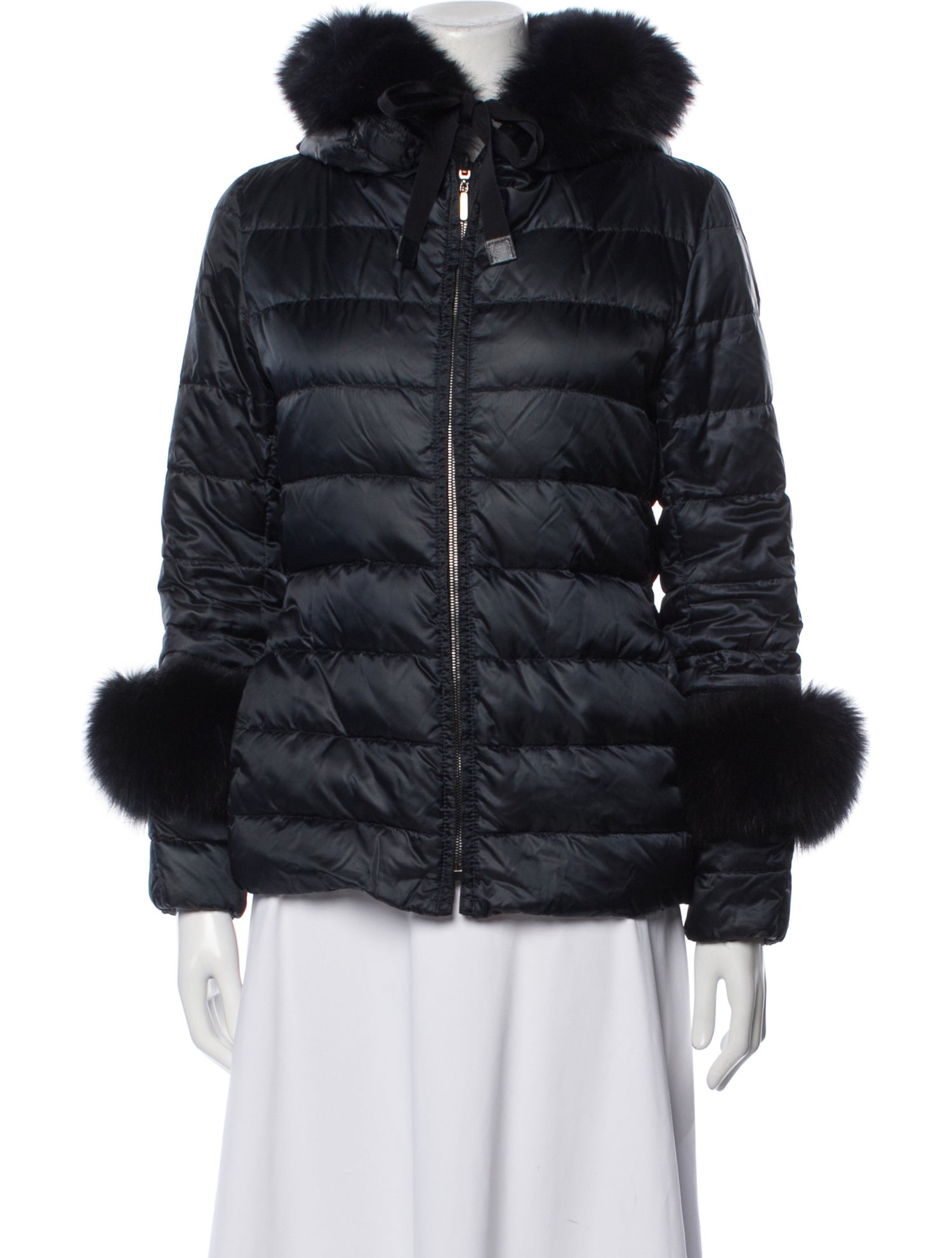 'S Max Mara Faux Fur Coat