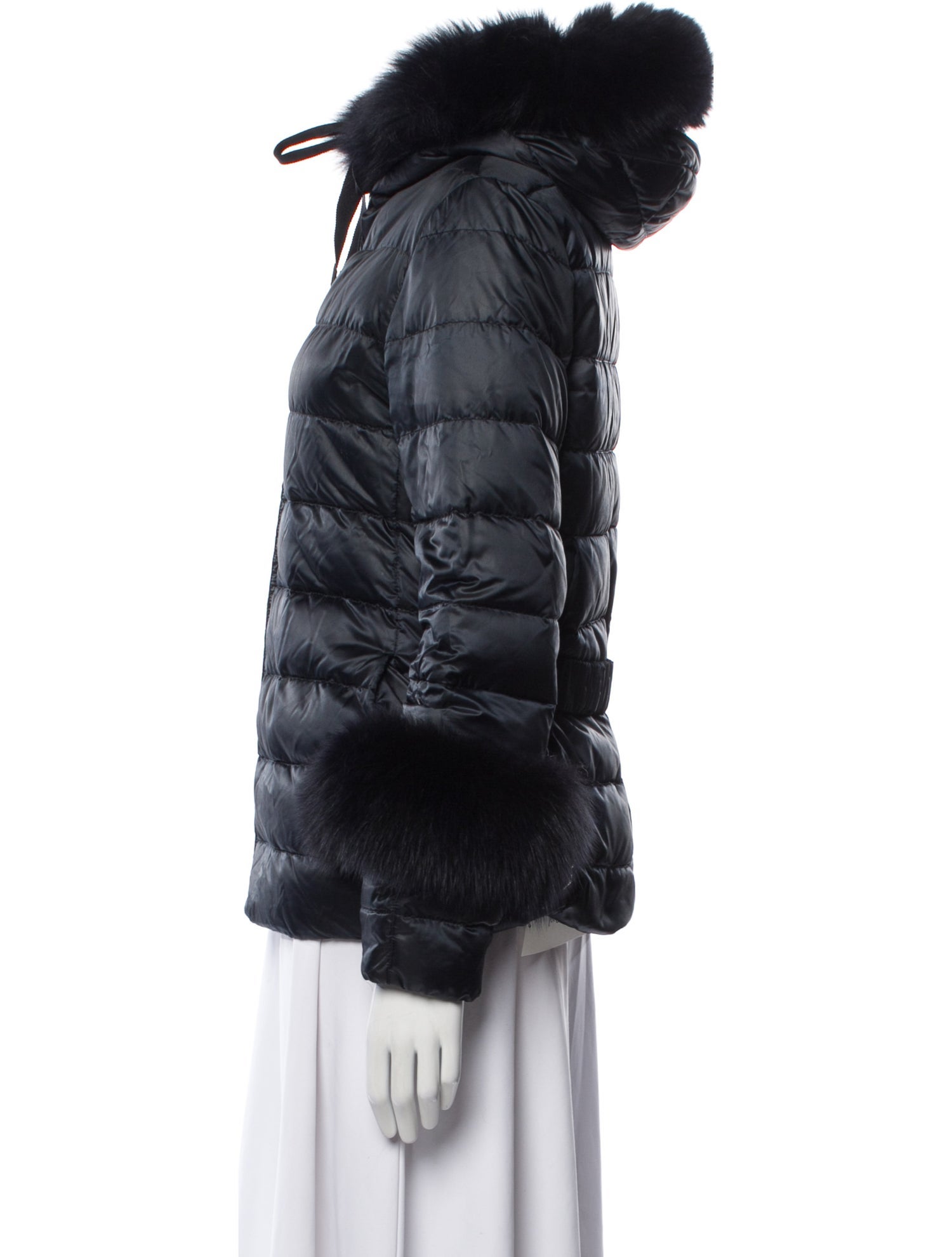 'S Max Mara Faux Fur Coat