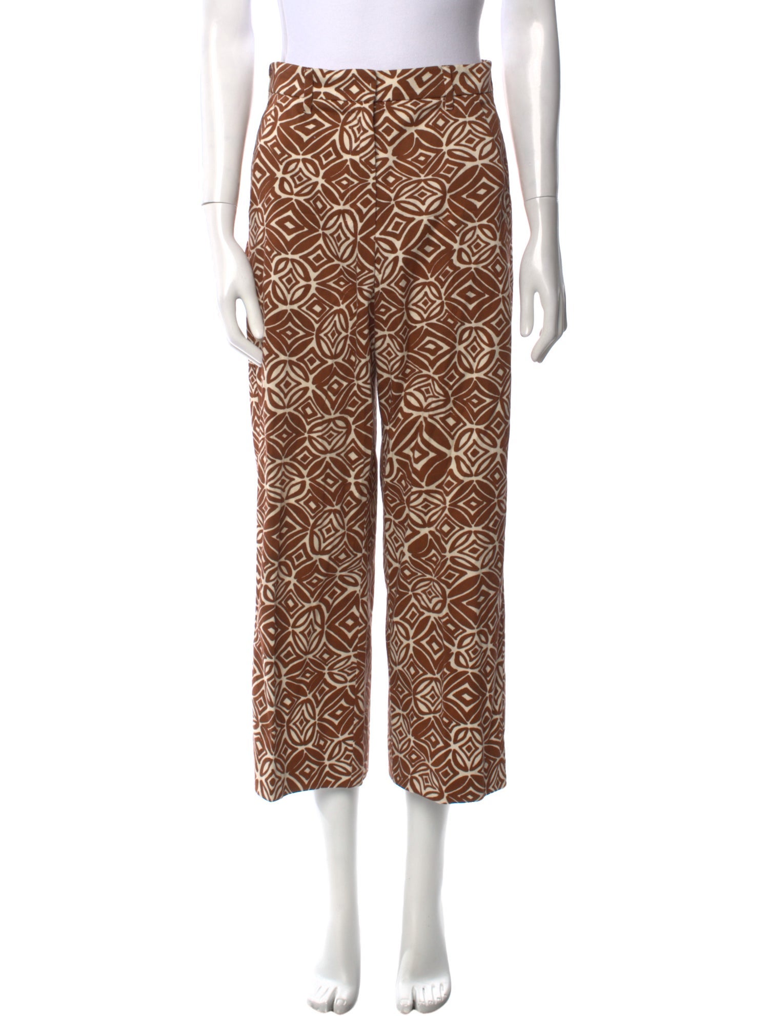 'S Max Mara Printed Wide Leg Pants