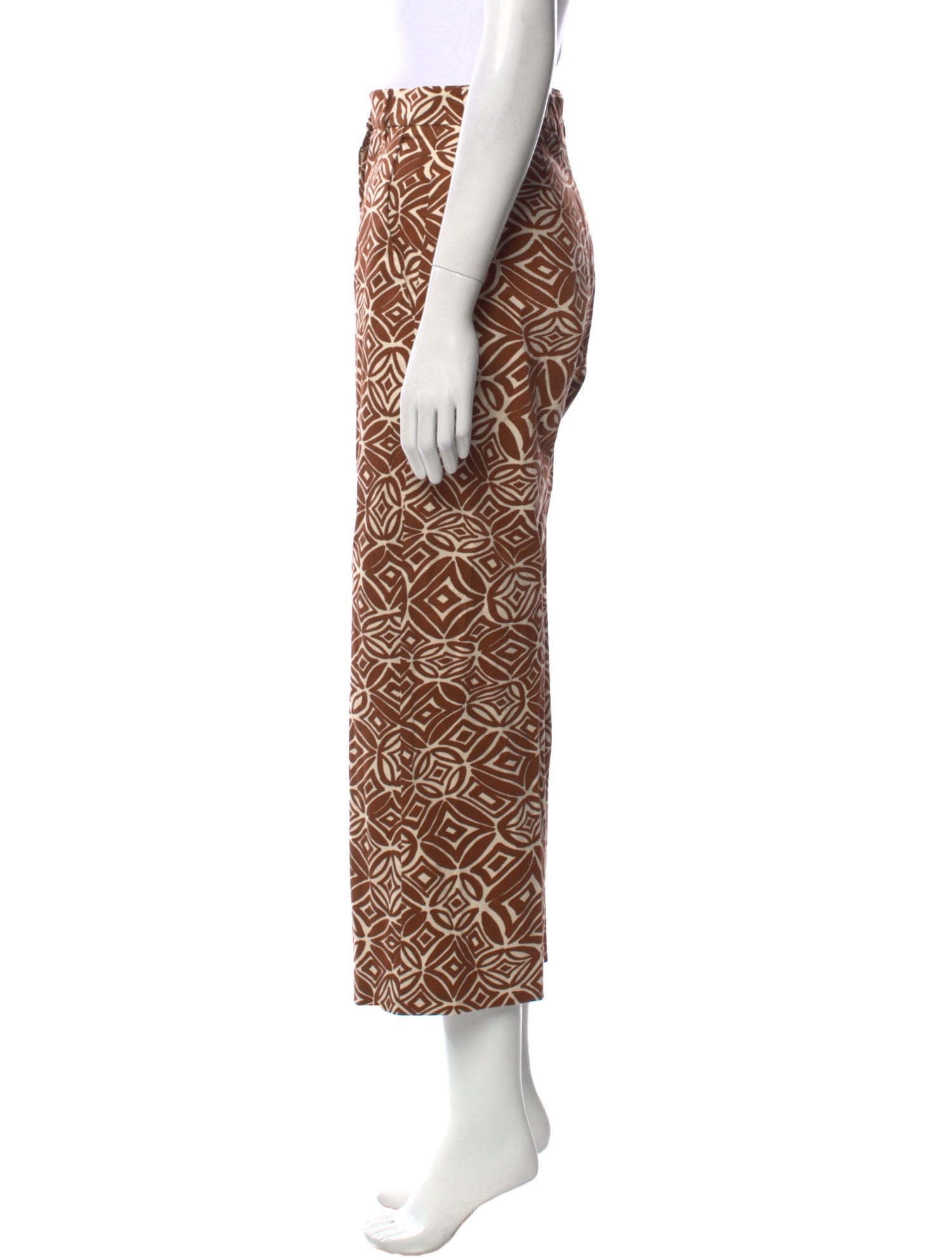 'S Max Mara Printed Wide Leg Pants