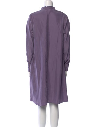 'S Max Mara Silk Midi Length Dress