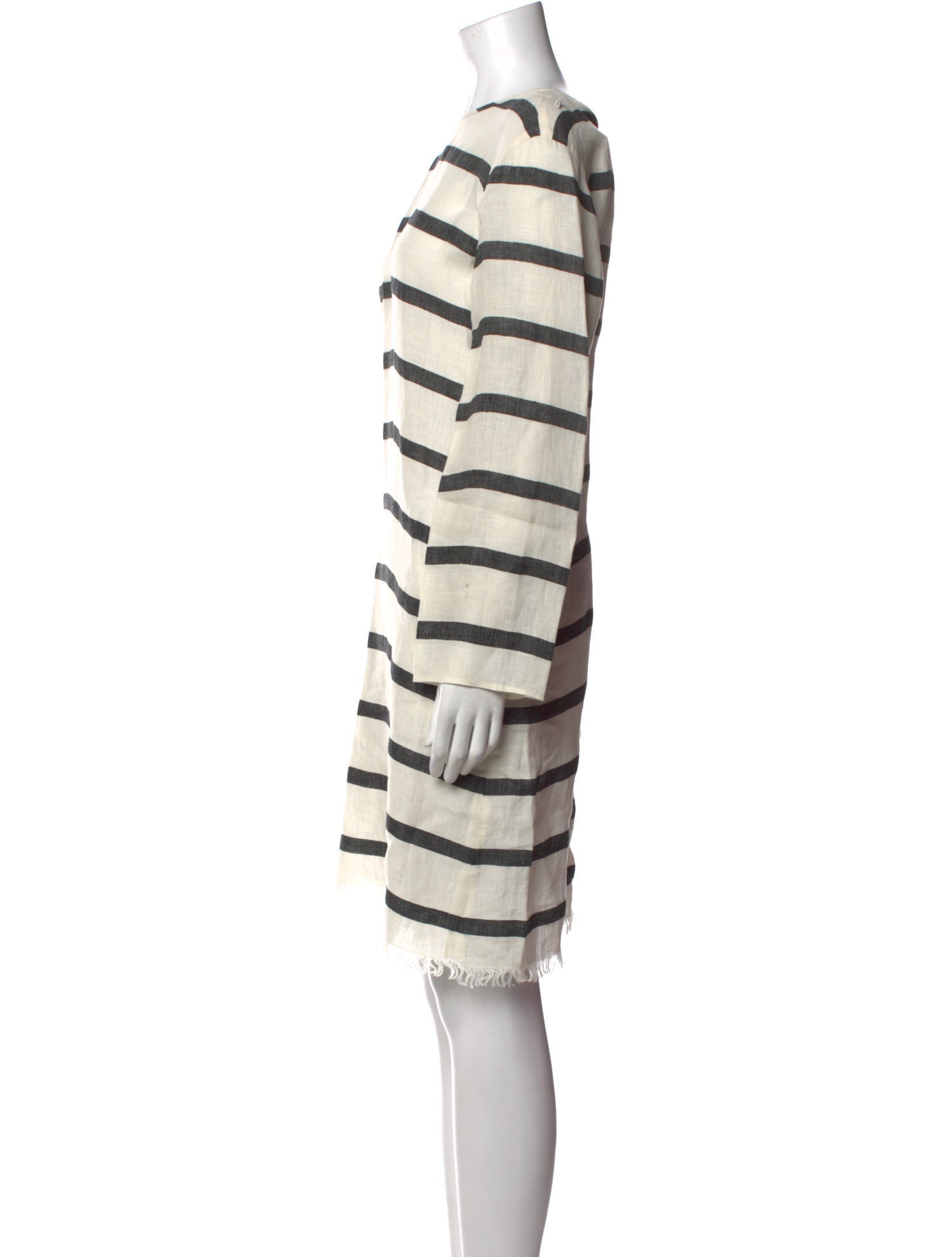 'S Max Mara Striped Knee-Length Dress