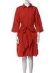 'S Max Mara Silk Knee-Length Dress