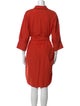 'S Max Mara Silk Knee-Length Dress