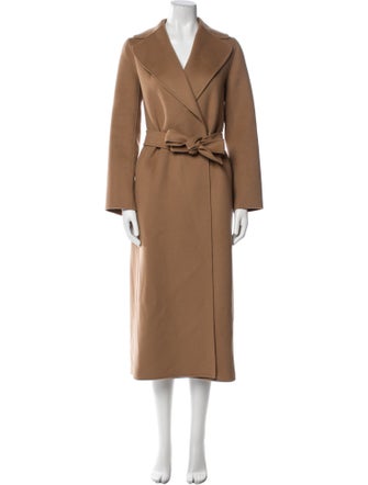 'S Max Mara Virgin Wool Trench Coat