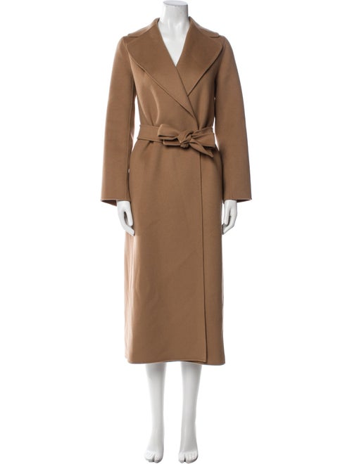 'S Max Mara Virgin Wool Trench Coat