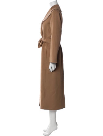 'S Max Mara Virgin Wool Trench Coat