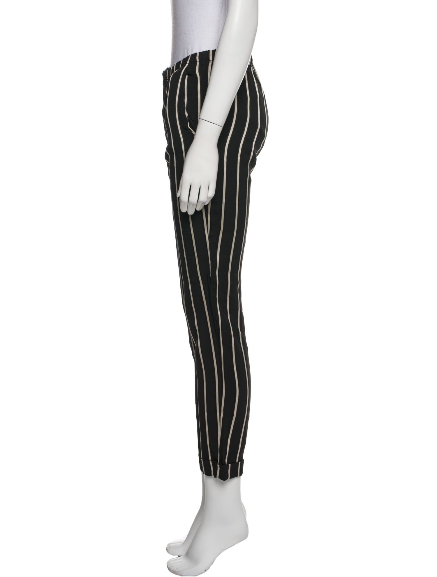 'S Max Mara Striped Straight Leg Pants