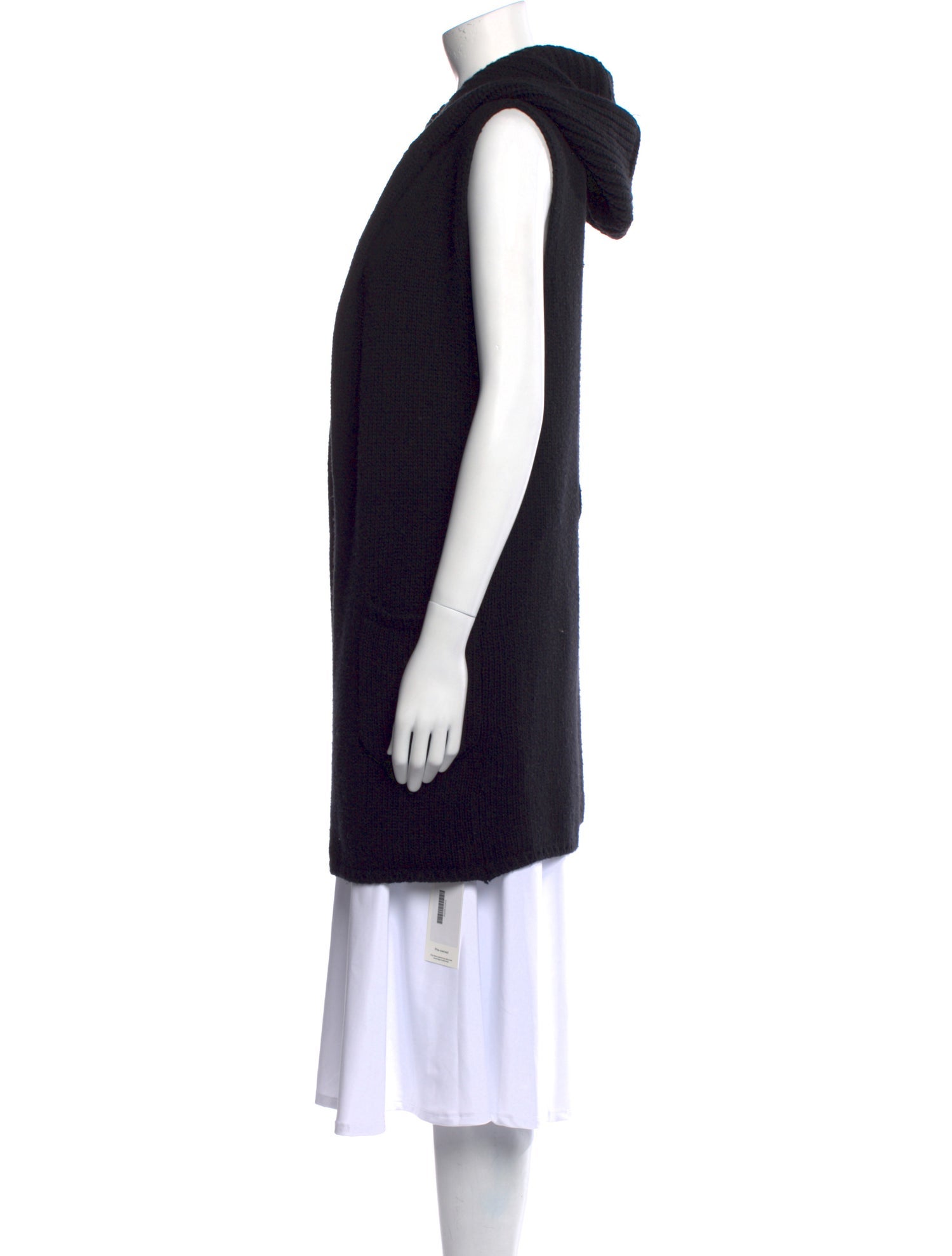 'S Max Mara Virgin Wool Open Front Sweater