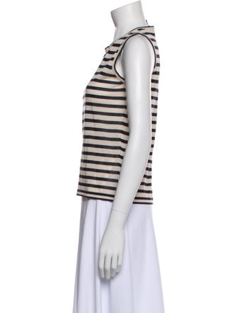 'S Max Mara Striped Crew Neck Top