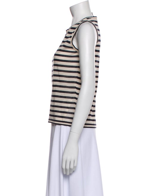 'S Max Mara Striped Crew Neck Top