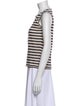 'S Max Mara Striped Crew Neck Top