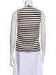 'S Max Mara Striped Crew Neck Top