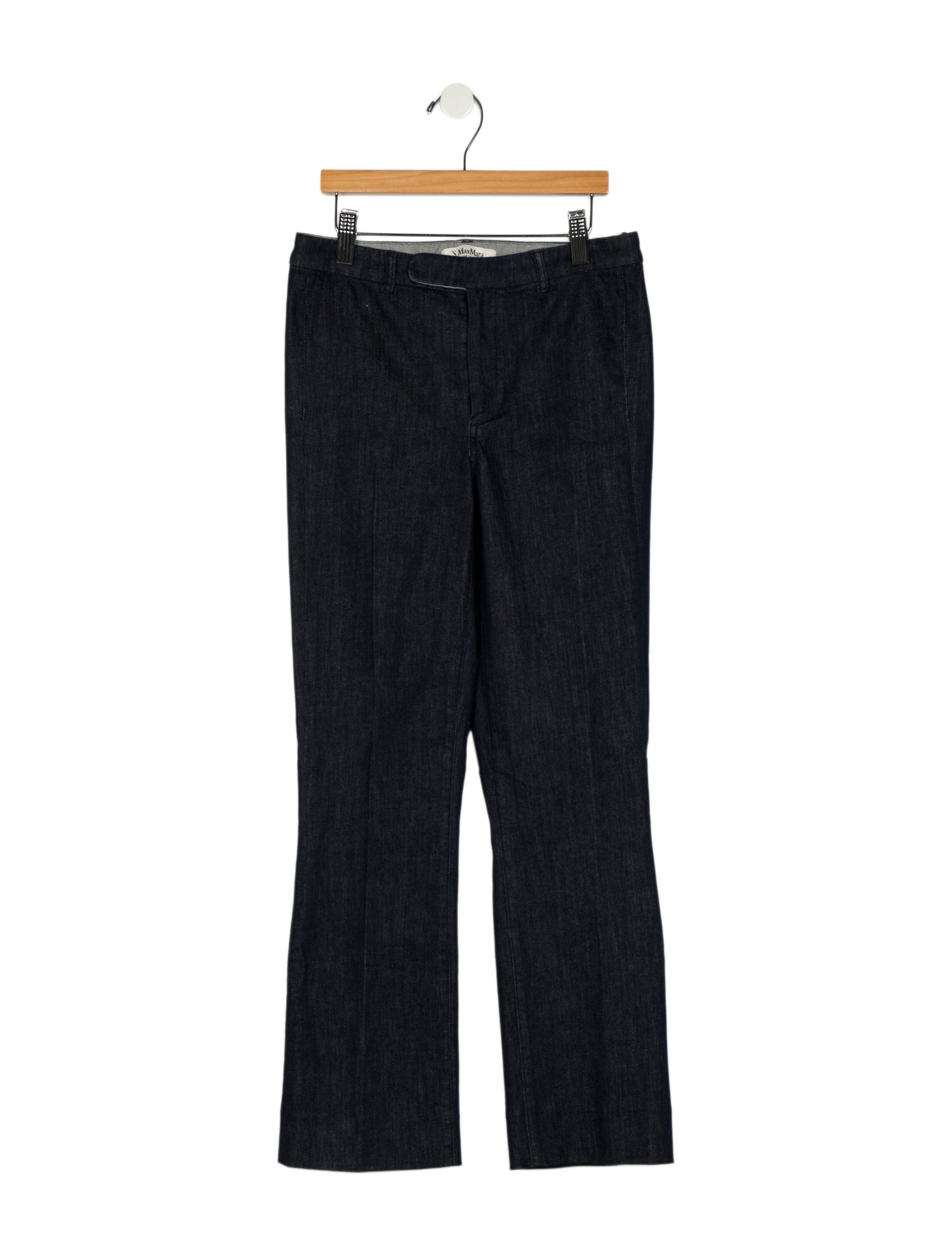 'S Max Mara Mid-Rise Straight Leg Jeans
