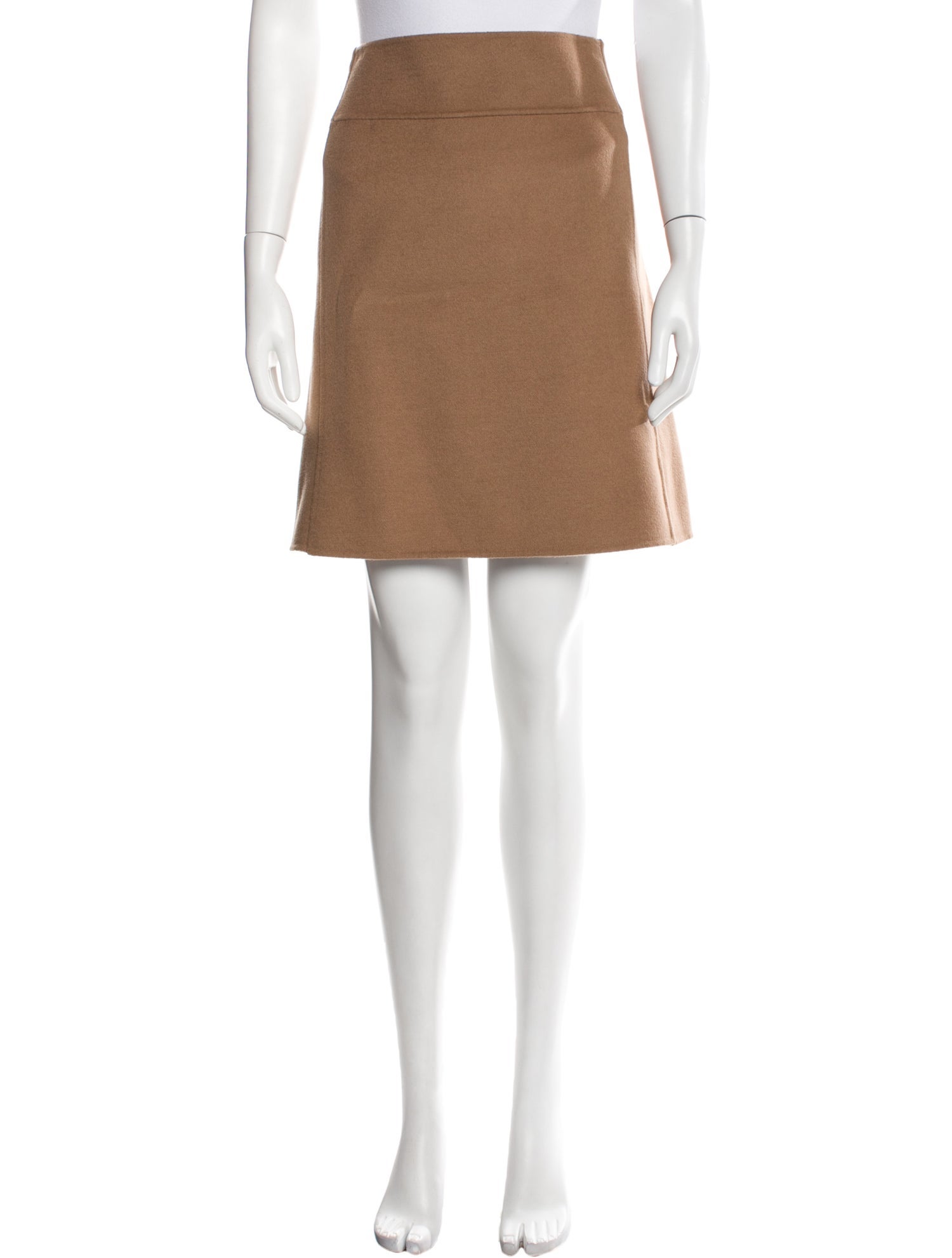 'S Max Mara Virgin Wool Mini Skirt