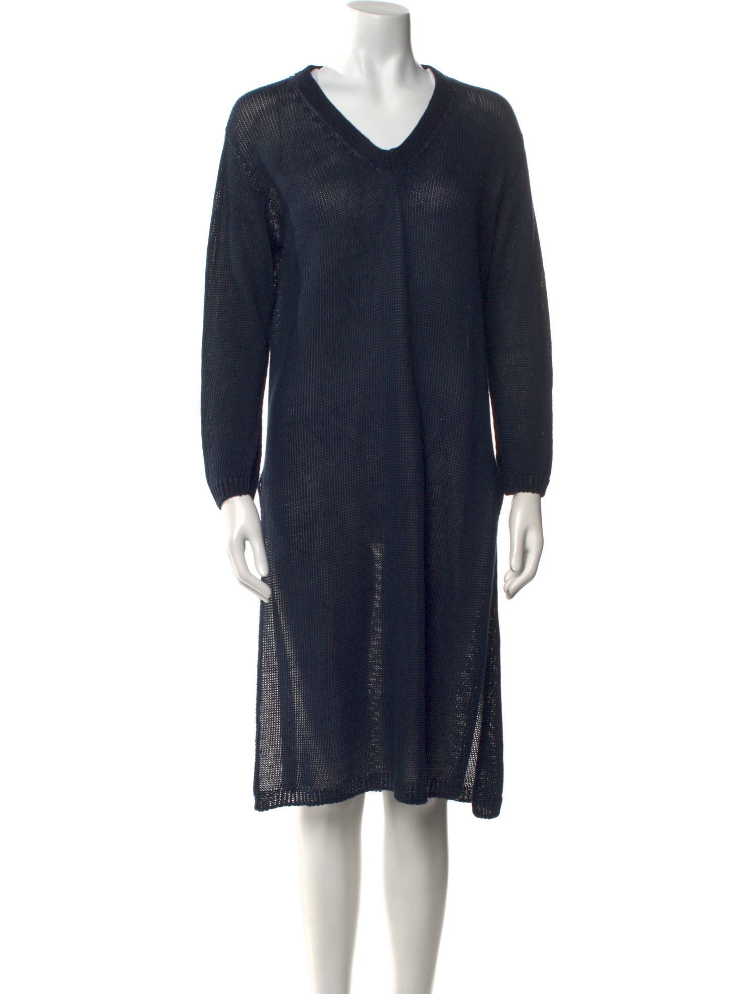 'S Max Mara Linen Knee-Length Dress w/ Tags