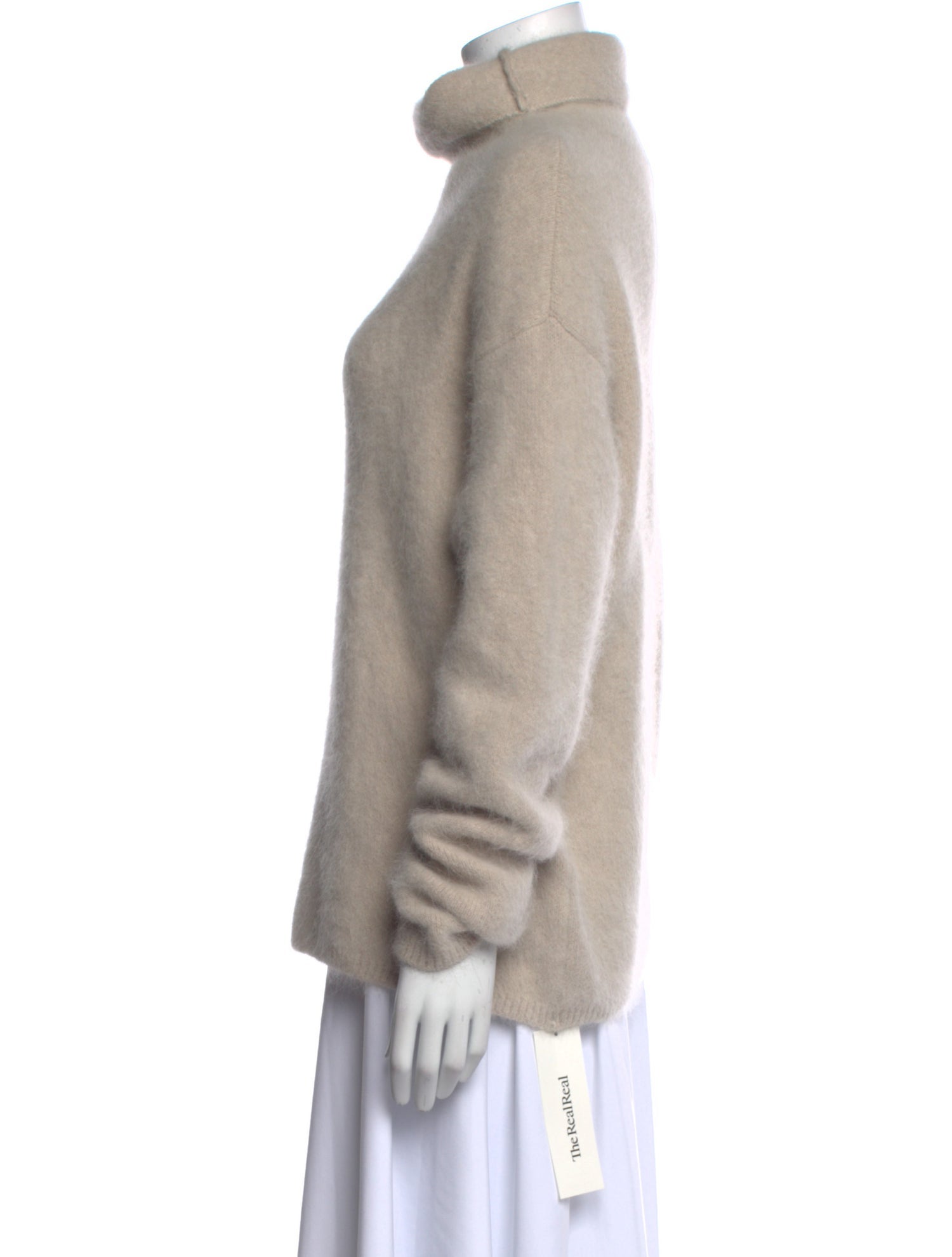 'S Max Mara Angora Turtleneck Sweater