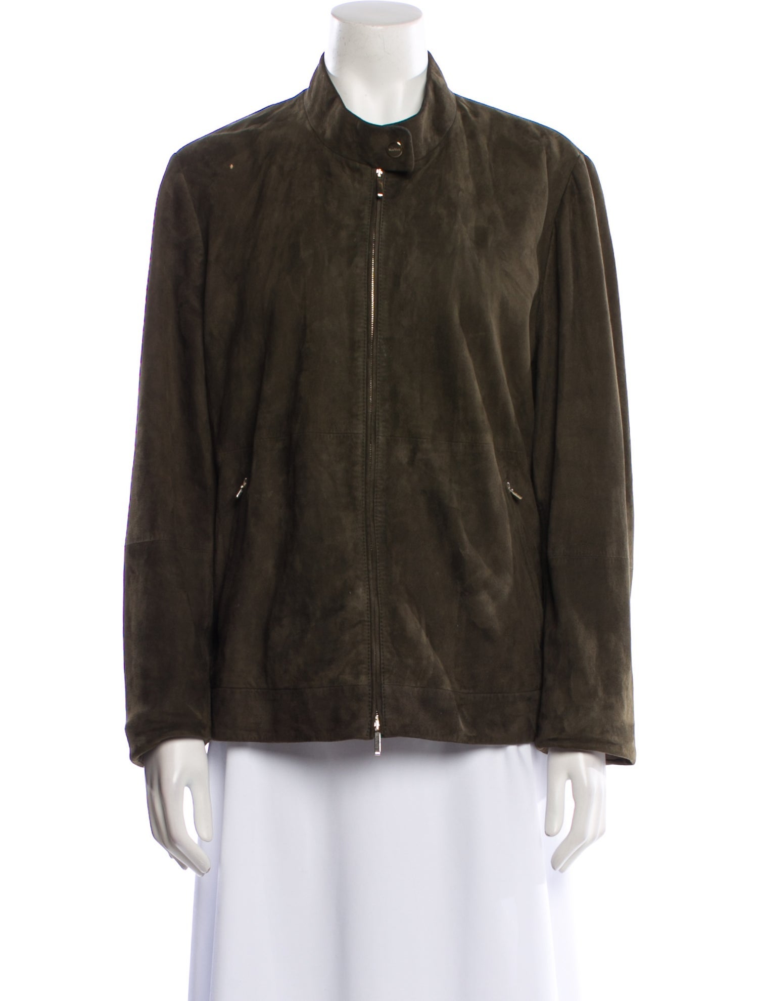 'S Max Mara Lamb Leather Jacket
