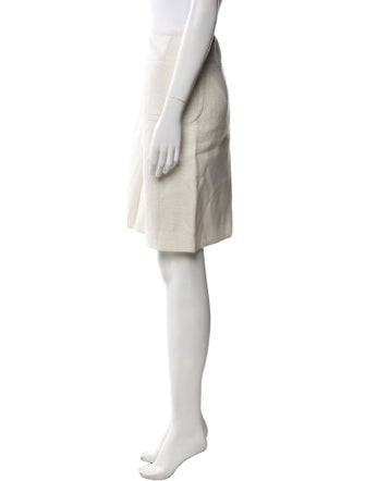 'S Max Mara Linen Knee-Length Skirt