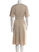 'S Max Mara V-Neck Midi Length Dress