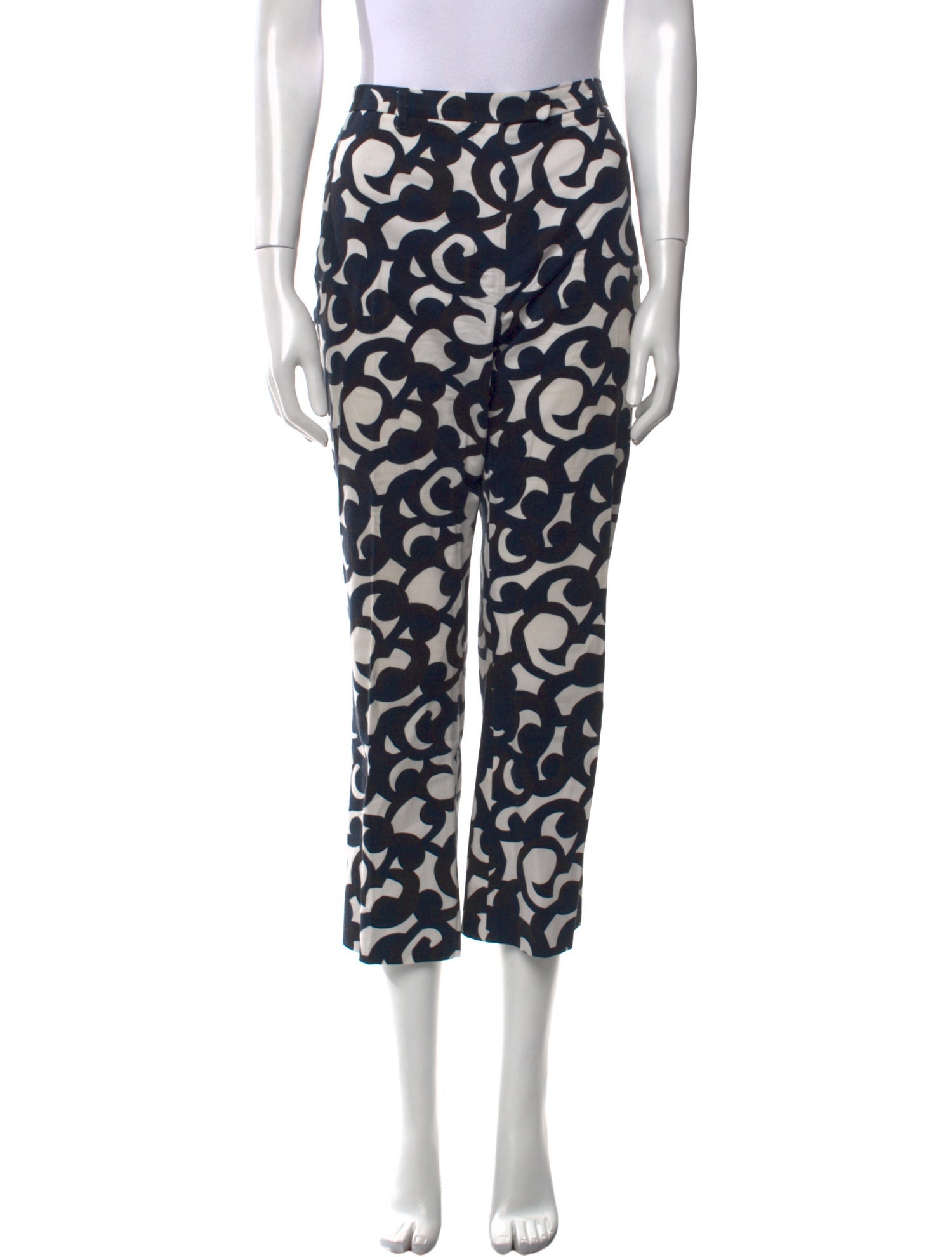 'S Max Mara Printed Skinny Leg Pants