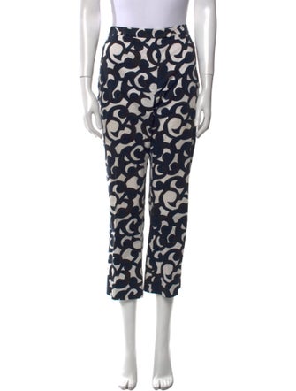 'S Max Mara Printed Skinny Leg Pants