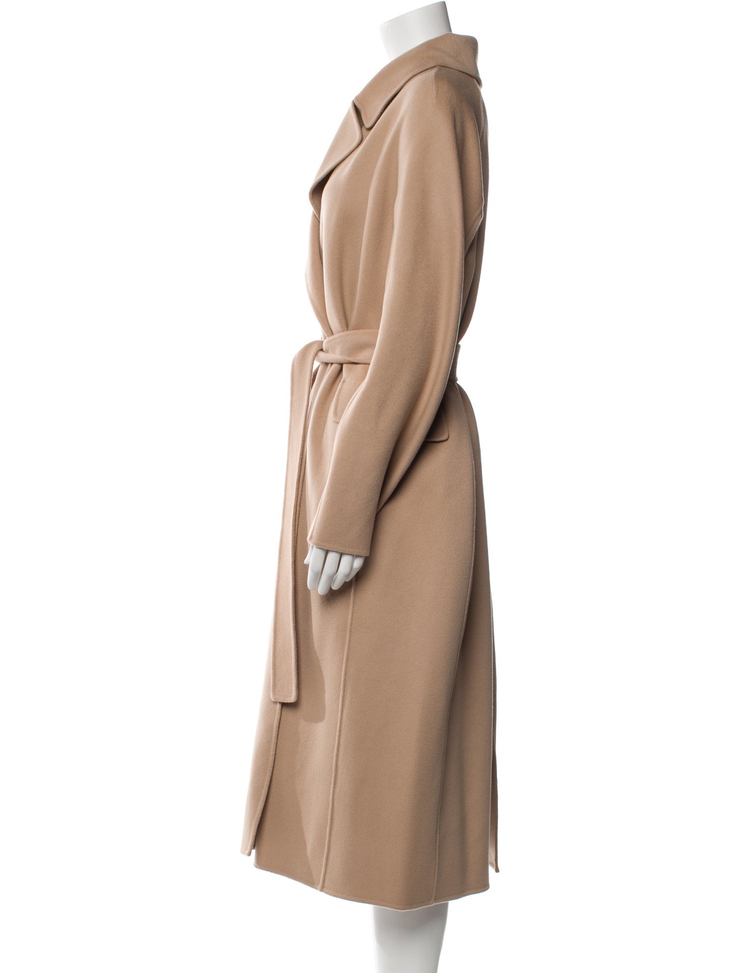 'S Max Mara Virgin Wool Trench Coat