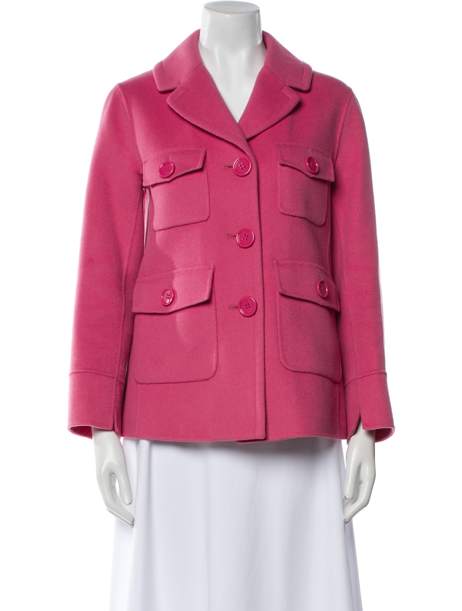 'S Max Mara Handmade Virgin Wool Jacket
