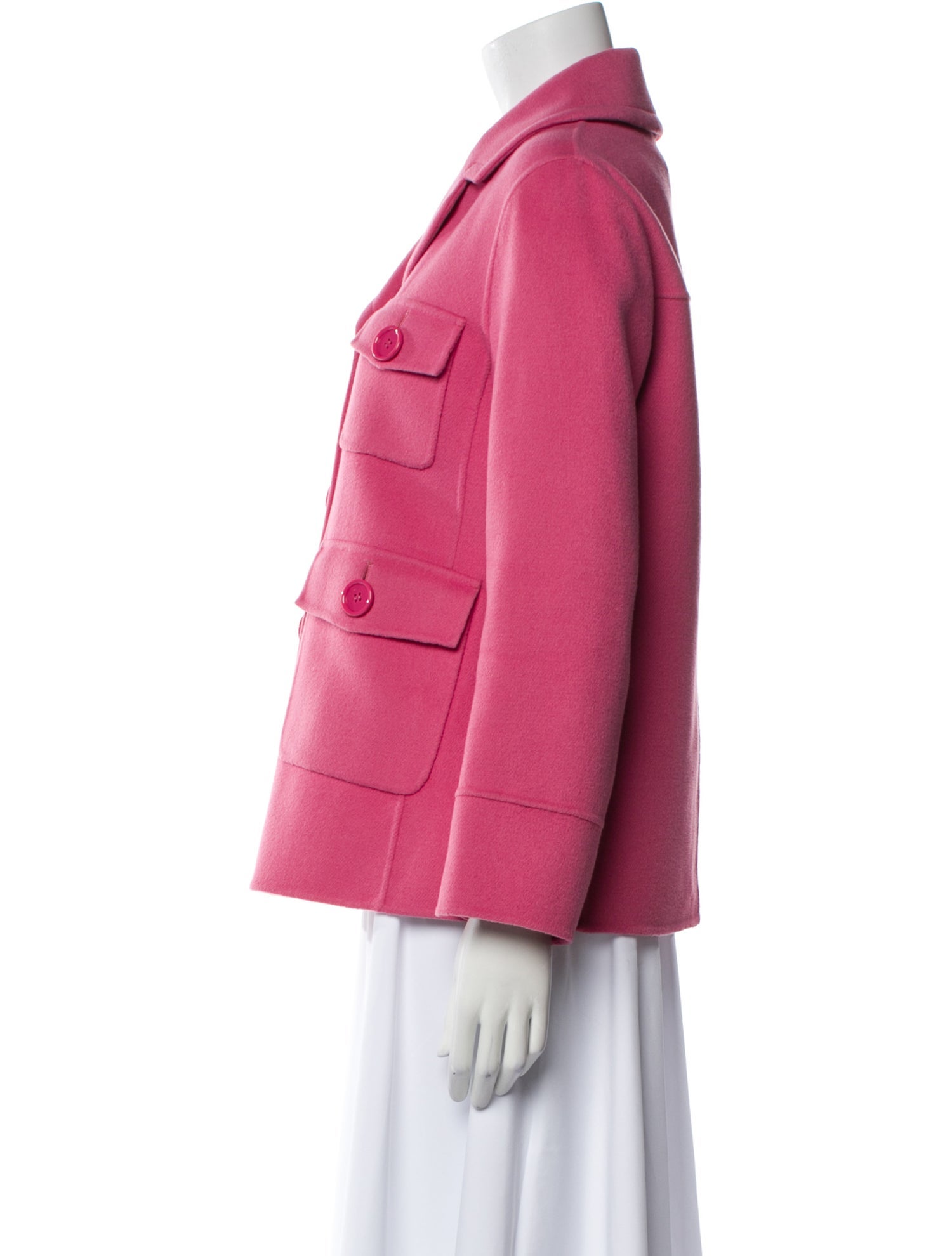 'S Max Mara Handmade Virgin Wool Jacket