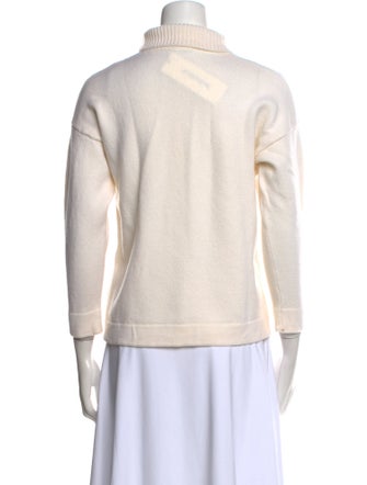 Max Mara Virgin Wool Turtleneck Sweater