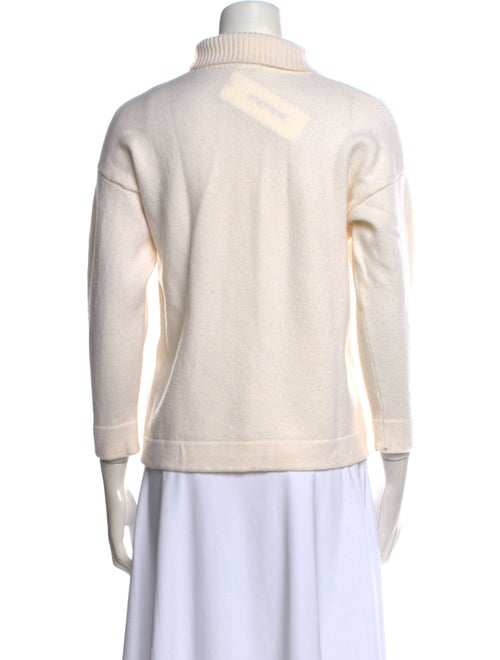 Max Mara Virgin Wool Turtleneck Sweater