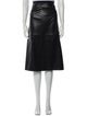 'S Max Mara Grosgrain Trim Knee-Length Skirt