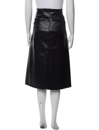 'S Max Mara Grosgrain Trim Knee-Length Skirt
