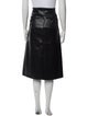 'S Max Mara Grosgrain Trim Knee-Length Skirt
