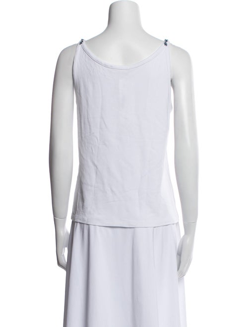 'S Max Mara Scoop Neck Sleeveless Top