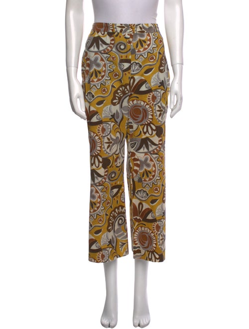 'S Max Mara Printed Wide Leg Pants