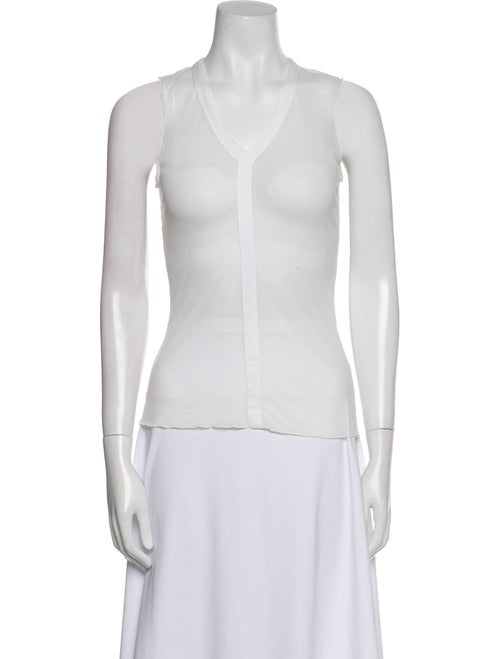 'S Max Mara V-Neck Sleeveless Top