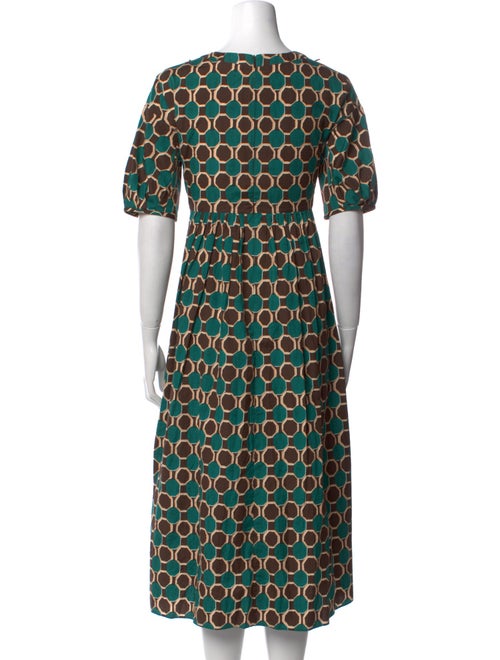 'S Max Mara Printed Long Dress