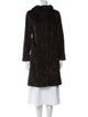 'S Max Mara Faux Fur Animal Print Faux Fur Coat