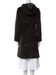 'S Max Mara Faux Fur Animal Print Faux Fur Coat