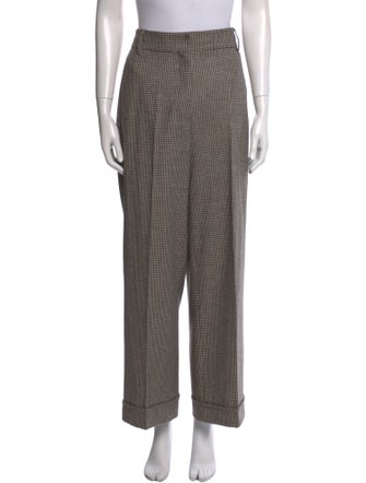 'S Max Mara Virgin Wool Wide Leg Pants