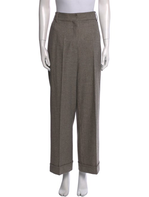 'S Max Mara Virgin Wool Wide Leg Pants