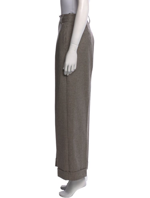 'S Max Mara Virgin Wool Wide Leg Pants