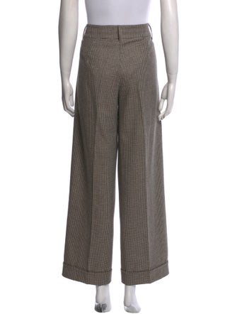 'S Max Mara Virgin Wool Wide Leg Pants