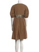 'S Max Mara Crew Neck Mini Dress