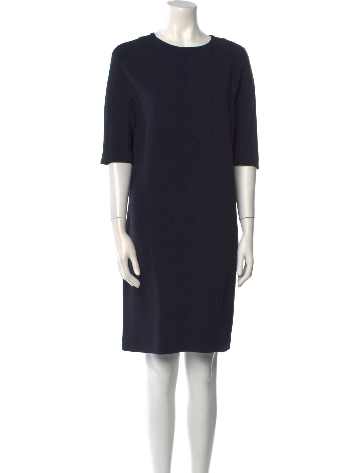 'S Max Mara Crew Neck Mini Dress