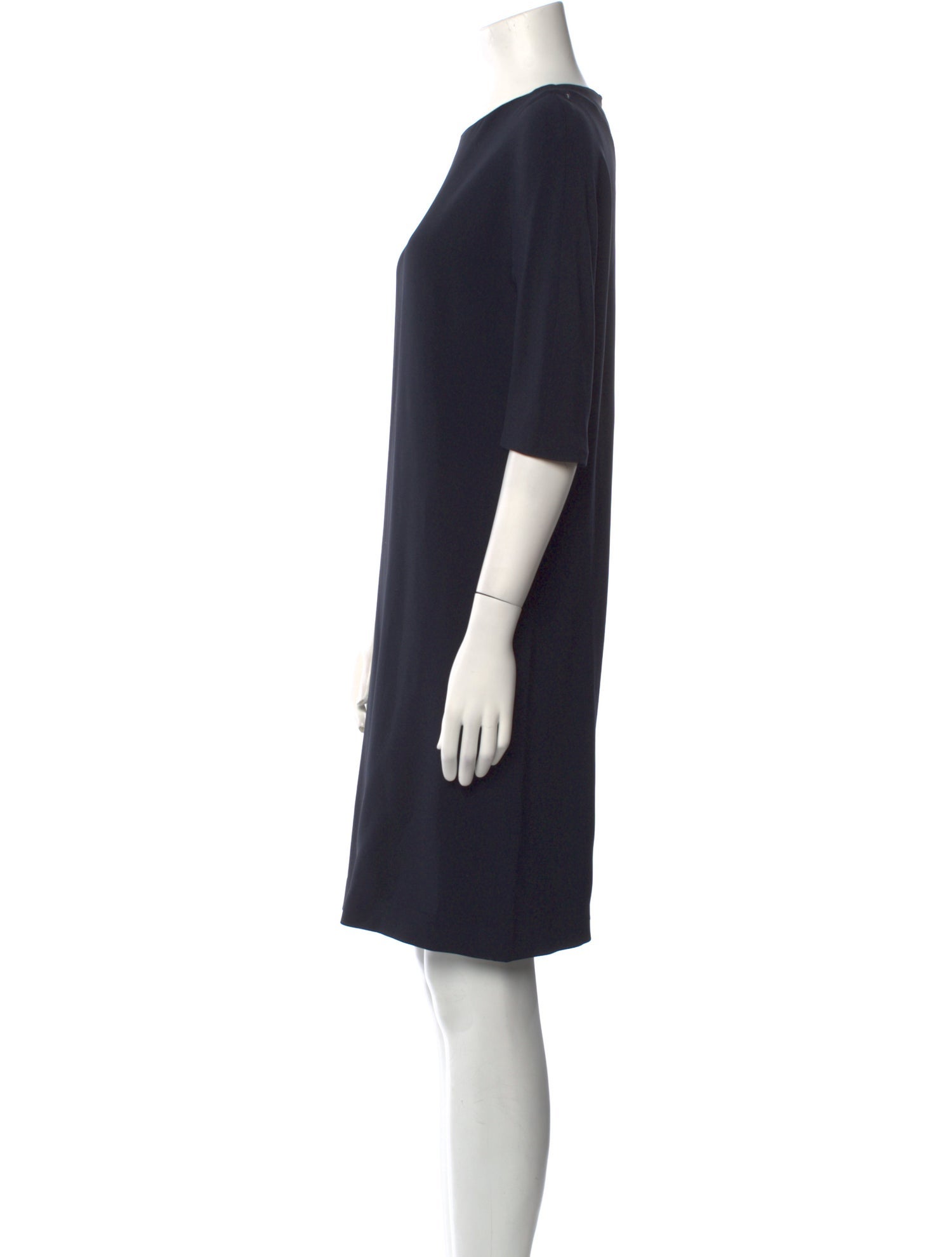 'S Max Mara Crew Neck Mini Dress