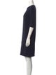 'S Max Mara Crew Neck Mini Dress